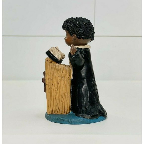 Shelby Ltd African American Little Blessings Preacher Child Figurine - Picture 10 of 12